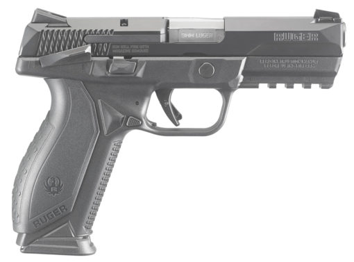 Ruger 8638 American Pistol Duty 9mm Luger 4.20" 10+1 Black Black Nitride Stainless Steel Slide Black Wraparound Ergonomic Grip Manual Safety