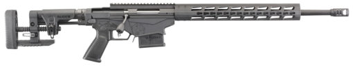 Ruger 18019 Precision Rifle Bolt 223 Remington/5.56 NATO 20" 10+1 Folding Left Side Adjustable Synthetic Black Stk Black