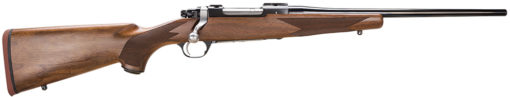 Ruger 37140 Hawkeye Compact 7mm-08 Rem 4+1 16.50" Satin Blued American Walnut Stock Right Hand