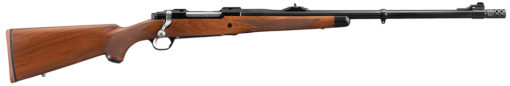 Ruger 37185 Hawkeye African 416 Ruger 3+1 23" American Walnut Satin Blued Right Hand W/Muzzle Brake