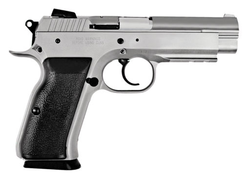 Tanfoglio 999101 Witness  9mm Luger 4.50" 16+1 Wonder Steel Black Polymer Grip