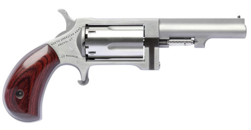 North American Arms SW250 Sidewinder  22 Mag 5rd 2.50" Stainless Steel Rosewood Birdshead Grip