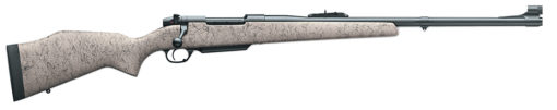Weatherby DGM458NR6O Mark V Dangerous Game Rifle 458 Win Mag 3+1 24" Brown w/Black Webbing Monte Carlo Stock Graphite Black Cerakote Right Hand