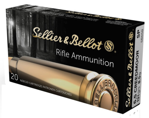 Sellier & Bellot SB65B Rifle  6.5 Creedmoor 131 gr Soft Point (SP) 20 Bx/ 25 Cs