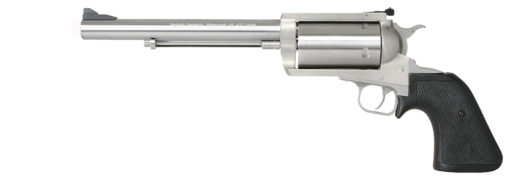 Magnum Research BFR454C7 BFR Short Cylinder SAO 454 Casull 5rd 7.50" Overall Stainless Steel with Black Rubber Grip