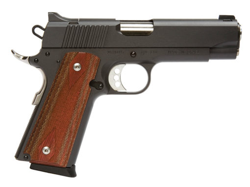 Magnum Research DE1911C9 Desert Eagle 1911 C SAO 9mm 4.3" 9+1 Wood Grip Black