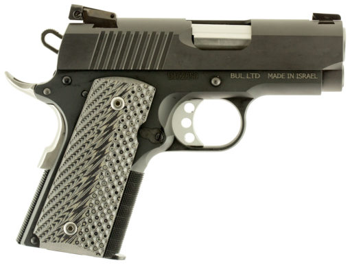Magnum DE1911U9 Desert Eagle 1911 Undercover Single 9mm 3" 8+1 Black/Gray G10 Grip Black