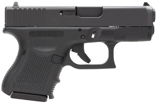 Glock PG3350201 G33 Gen4 Subcompact 357 Sig 3.43" 9+1 Black Steel Slide Black Interchangeable Backstrap Grip Fixed Sights