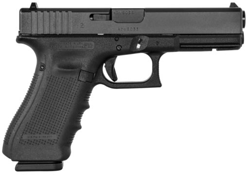 Glock UG3430101MOS G34 Gen4 Competition MOS 9mm Luger 5.31" 10+1 Black Black Steel w/MOS Cuts Slide Black Interchangeable Backstrap Grip