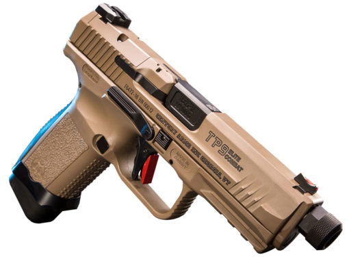 Century HG4617DN TP9 Elite Combat 9mm Luger 4.73" 18+1 Desert Tan Cerakote Interchangeable Backstrap Grip