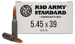 Red Army Standard AM3372 Red Army Standard  5.45x39mm 60 gr Full Metal Jacket (FMJ) 20 Bx/ 50 Cs
