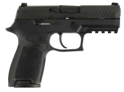 Sig Sauer 320C9B10 P320 Compact 9mm Luger 3.90" 10+1 Black Black Polymer Grip