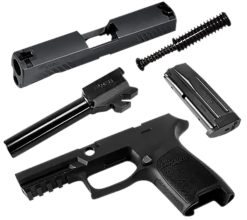 Sig Sauer CALX320F9BSS P320 Full Size X-Change Kit 9mm Luger Sig 320 Handgun Black