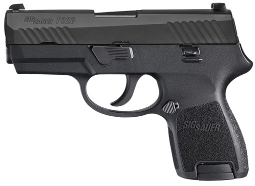 Sig Sauer 320SC9BSS P320 Subcompact Double 9mm Luger 3.6" 12+1 Black Polymer Grip/Frame Grip Black Nitron Stainless Steel