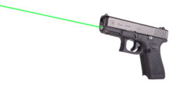 LaserMax LMSG519G Guide Rod Laser 5mW Green Laser with 520nM Wavelength & Made of Aluminum for Glock 19