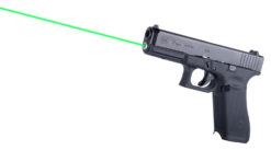 LaserMax LMSG517G Guide Rod Laser 5mW Green Laser with 520nM Wavelength & Made of Aluminum for  Glock 17
