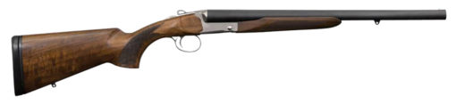 Charles Daly 930114 512T Coach 12 Gauge 2rd 3" 20" Side By Side Matte Blued Barrel Silver Rec Oiled Walnut Fixed Checkered Stock Right Hand (Full Size) Includes 5 RemChoke