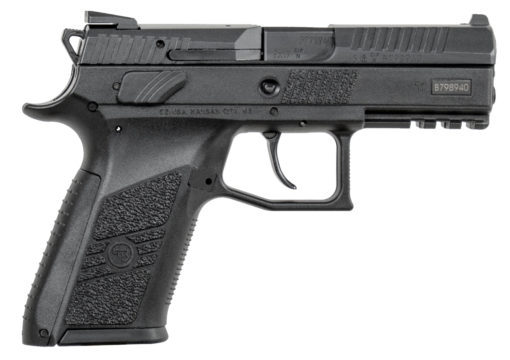 CZ-USA 01086 P-07  9mm Luger 3.75" 10+1 Black Black Steel Slide Black Polymer Grip