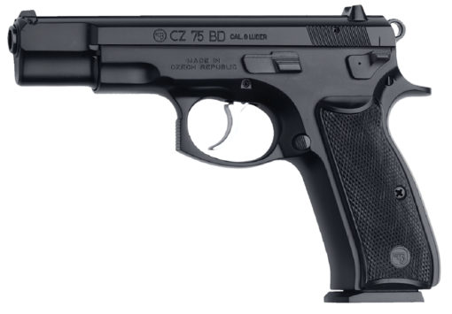 CZ-USA 01130 CZ 75 B *CA Compliant 9mm Luger 4.60" 10+1 Black Black Steel Slide Black Polymer Grip