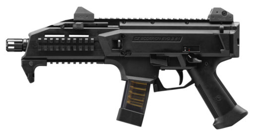 CZ-USA 01351 Scorpion EVO 3 S1  9mm Luger 7.70" TB 10+1 Black