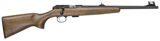 CZ-USA 02335 CZ 457 Scout 22 LR 1 16.50" 24.80" Beechwood Fixed American Style Stock Blued Right Hand