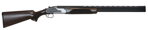 CZ-USA 06455 WingShooter Elite 12 Gauge 2rd 3" 28" Gloss Black Chrome Barrel Satin/Gloss Chrome Engraved Rec Turkish Walnut Stock Right Hand (Full Size) Includes 5 Chokes