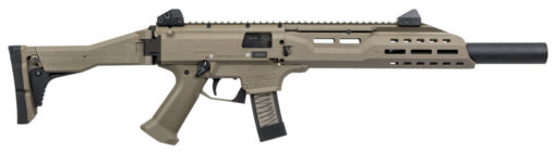 CZ-USA 08543 Scorpion EVO 3 S1 Carbine with Fux Suppressor 9mm Luger 16.20" 20+1 Flat Dark Earth Folding Right Side Stock