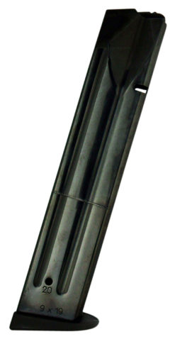 CZ-USA 11173 OEM  Blued Detachable 26rd for 9mm Luger CZ 75 TS