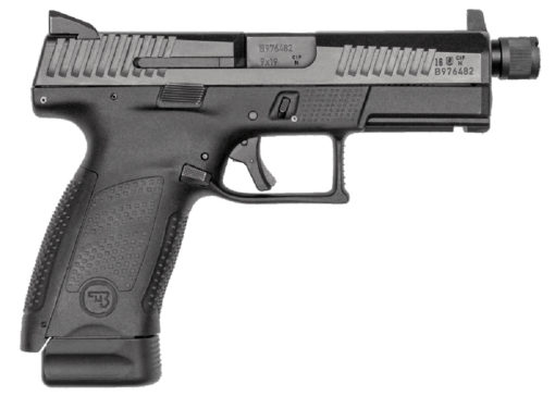 CZ-USA 91533 P-10 C SR 9mm Luger 4.61" 17+1 Black Black Steel Slide Black Polymer Grip Reversible Mag Release Night Sights
