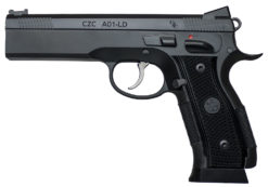 CZ-USA 91731 A01-LD  9mm Luger 4.90" 19+1 Blued Blued Steel Slide Checkered Black Polymer Grip