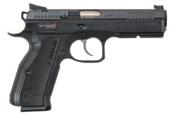 CZ-USA 91763 AccuShadow 2  9mm Luger 4.89" 17+1 Black Nitride Black Steel Slide Black Aluminum Grip