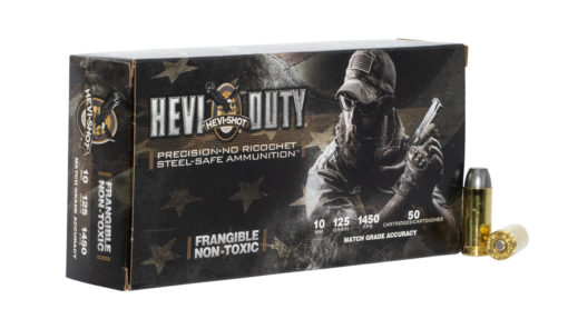HEVI-Shot 99010 Hevi-Duty  10mm Auto 125 gr Lead Free Frangible 50 Bx/ 10 Cs