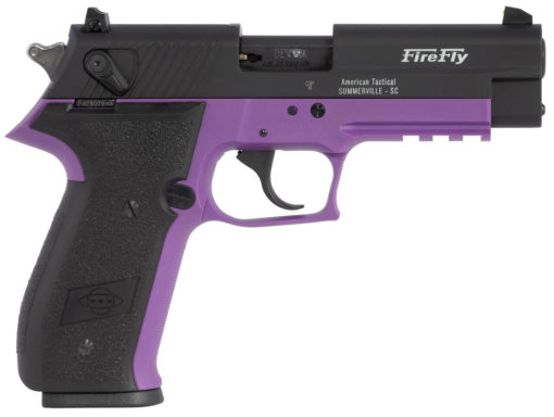 GSG GERG2210FFL FireFly22 LR 4" 10+1 Purple Black Polymer