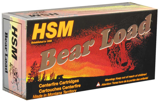 HSM HSM457012N Bear Load  45-70 Gov 430 gr Round Nose Flat Point (RNFP) 20 Bx/ 25 Cs