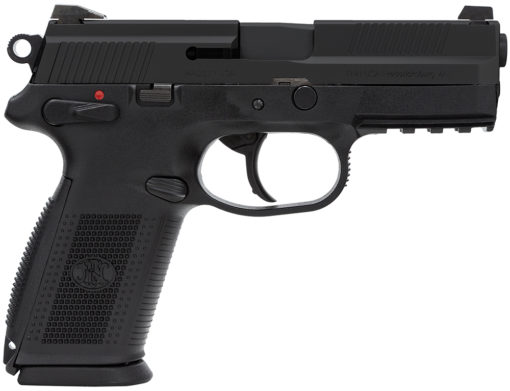 FN 66822 FNX  9mm Luger 4" 17+1 Black Matte Black Stainless Steel Slide Black Interchangeable Backstrap Grip Ambidextrous Safety