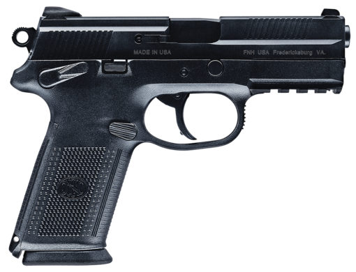 FN 66836 FNX  9mm Luger 4" 10+1 Black Matte Black Stainless Steel Slide Black Interchangeable Backstrap Grip Ambidextrous Safety
