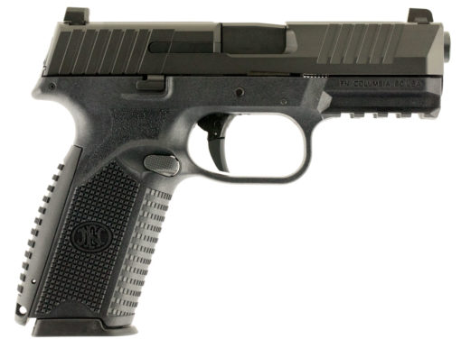 FN 66100002 509  9mm Luger 4" 17+1 Black Black Steel Slide Black Interchangeable Backstrap Grip NMS