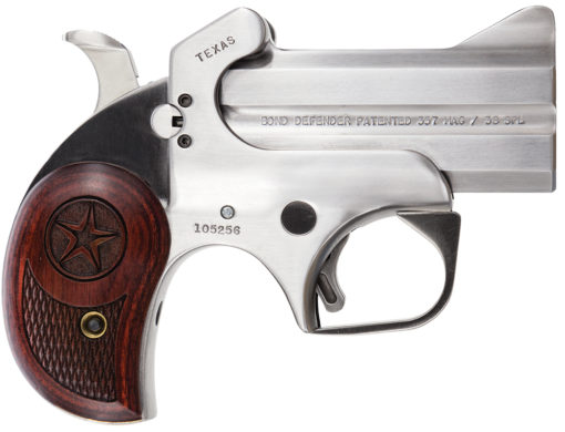 Bond Arms BATD Texas Defender 357 Mag/38 Sp 3" 2rd Round Stainless
