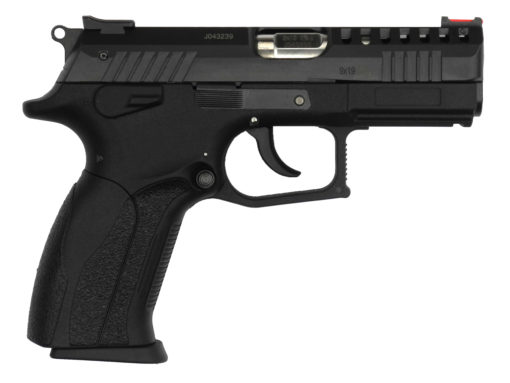 Grand Power GPP1ULTRA P1 Ultra Single/Double 9mm Luger 3.7" 15+1 Black Polymer Grip Black