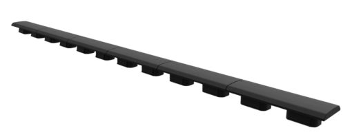 Magpul MAG602-BLK M-LOK Rail Covers 9.50" Black Rubber Type 1 2pr