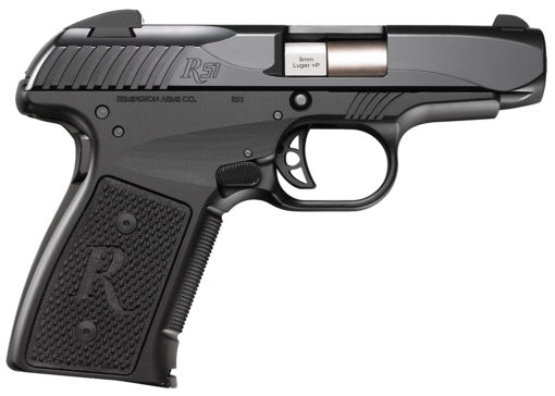 Remington Firearms 96430 R51 Subcompact 9mm Luger 3.40" 7+1 Black Hardcoat Anodized Black Stainless Steel Black Polymer Grip