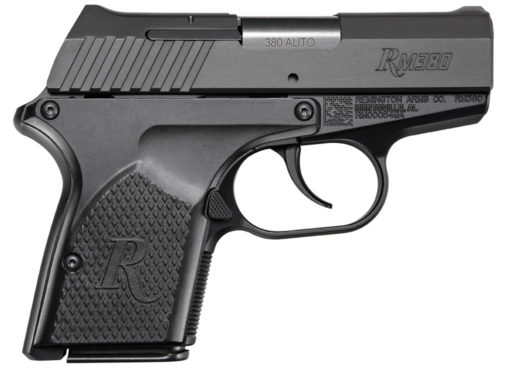 Remington Firearms 96454 RM380 Micro 380 ACP 2.90" 6+1 Black Hardcoat Anodized Black Steel Slide Black Polymer Grip