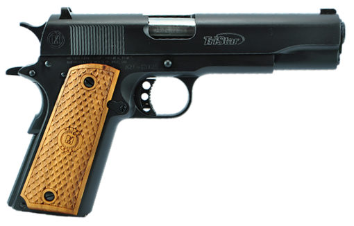 TriStar 85601 American Classic Government 1911 45 ACP 5" 8+1 Black Steel Frame/Slide Steel Barrel Wood Grips Right Hand with Mil-Spec Sights
