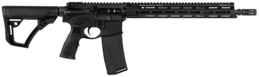Daniel Defense 0212815049047 DDM4 V7 SLW 5.56x45mm NATO 14.50" 30+1 Black Hard Coat Anodized 6 Position w/SoftTouch Overmolding Stock