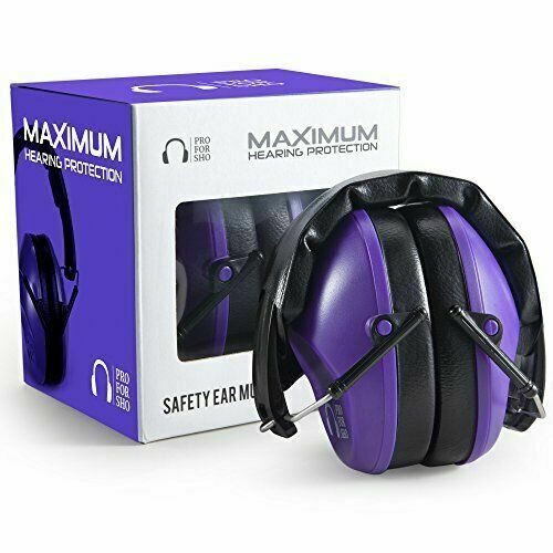 Pro For Sho Purple Ear Muffs X0013J0XWX