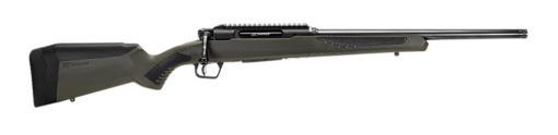 Savage Arms 57654 Impulse Hog Hunter 6.5 Creedmoor 4+1 Cap 20" Matte Black Rec/Barrel Matte OD Green Fixed AccuStock with AccuFit Stock Right Hand (Full Size)
