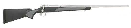 REM Arms Firearms R27263 700 SPS 243 Win 4+1 Cap 24" Matte Stainless Rec/Barrel Matte Black Stock with Gray Panels Right Hand (Full Size)