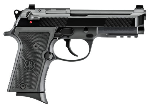 Beretta USA J92CR921G70 92X RDO Compact 9mm Luger 4.25" 13+1 GR (Decocker Only) Red Dot Optics Ready Black Bruniton Steel Slide Vertec-Style Thin Grips