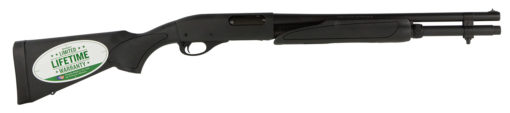REM Arms Firearms R81100 870 Express Tactical 20 Gauge 18.50" 6+1 3" Matte Blued Rec/Barrel Matte Black Synthetic Stock Right Hand (Full Size) Includes Fixed Cylinder Choke & Bead Sight