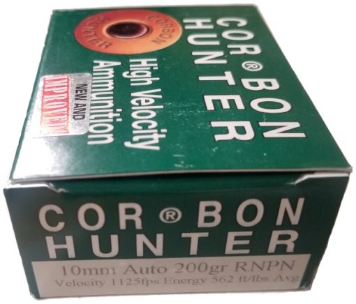 COR-BON 10mm Auto 200gr RNPN 20 rounds